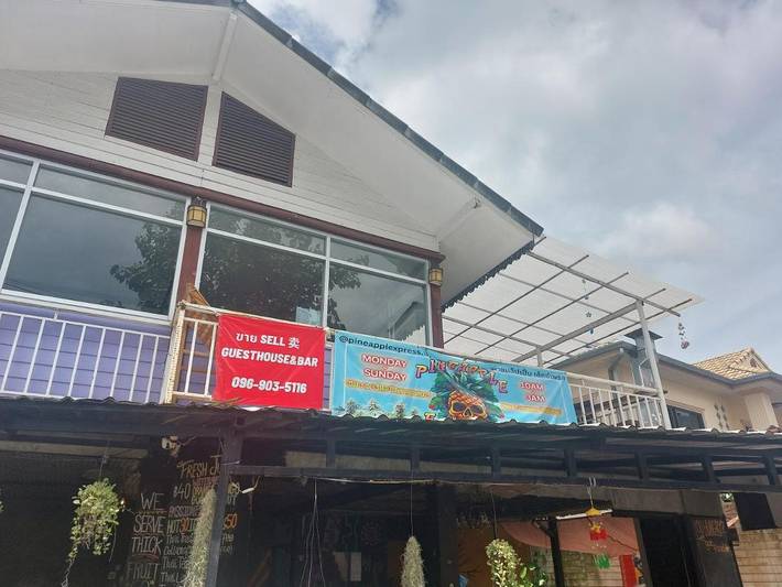 Hostel dla 2 osób, z balkon i widok w Chiang Mai