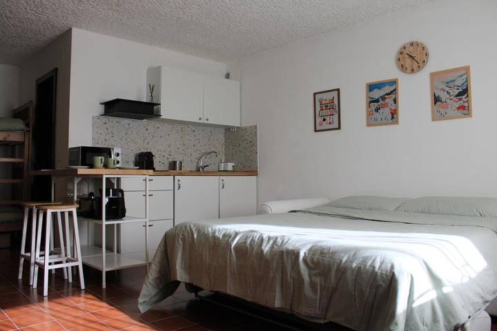 Appartamento per 4 persone, con Balcone e Terrazza nonché Giardino e Panorama a Folgarida
