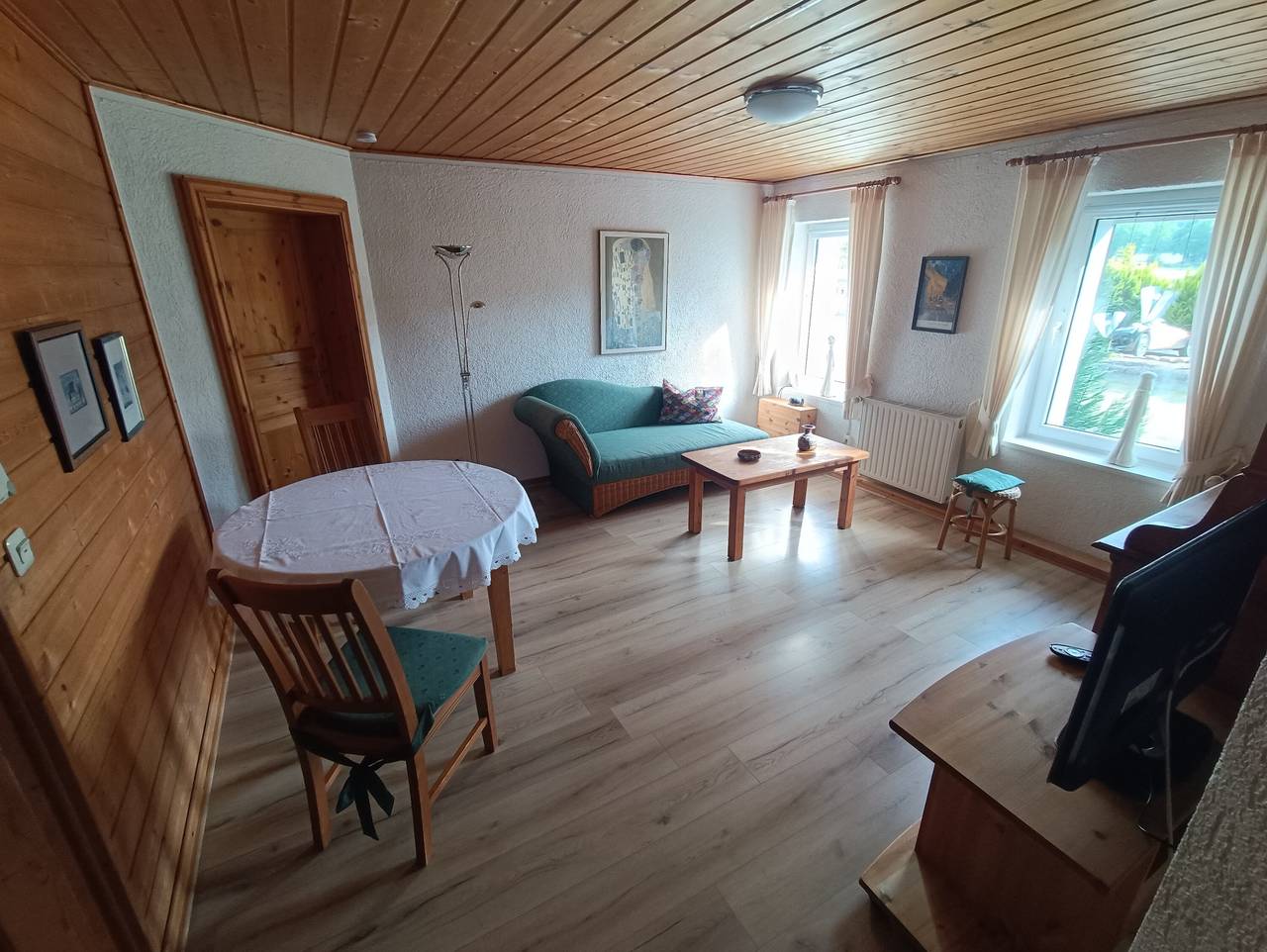 Ganze Wohnung, Ferienwohnung 'Haarkotten' mit Privatterrasse, Gemeinschaftsgarten und Wi-Fi in Steinfurt, Münsterland