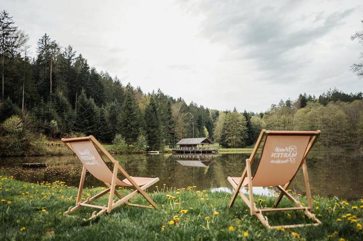 Chalet für 2 Personen, mit Terrasse und Garten sowie Sauna und Seeblick in Slowenien - 3