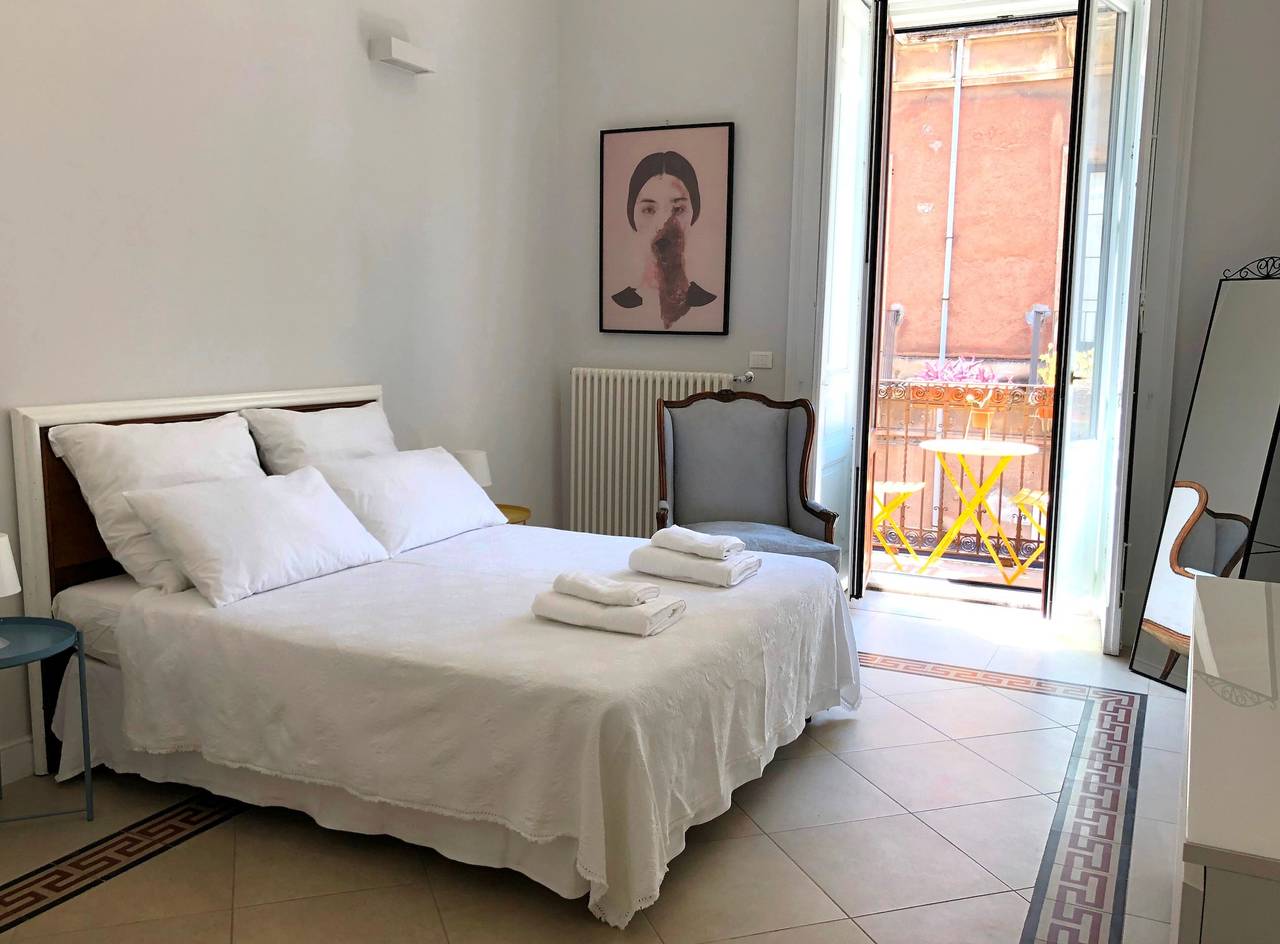 Appartement entier, Appartement 'Bouquet' avec Balcon, Wi-Fi et Climatisation in Catane, Province de Catania