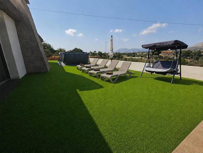 Holiday home for 11 people, with view and garden as well as terrace and pool - 1