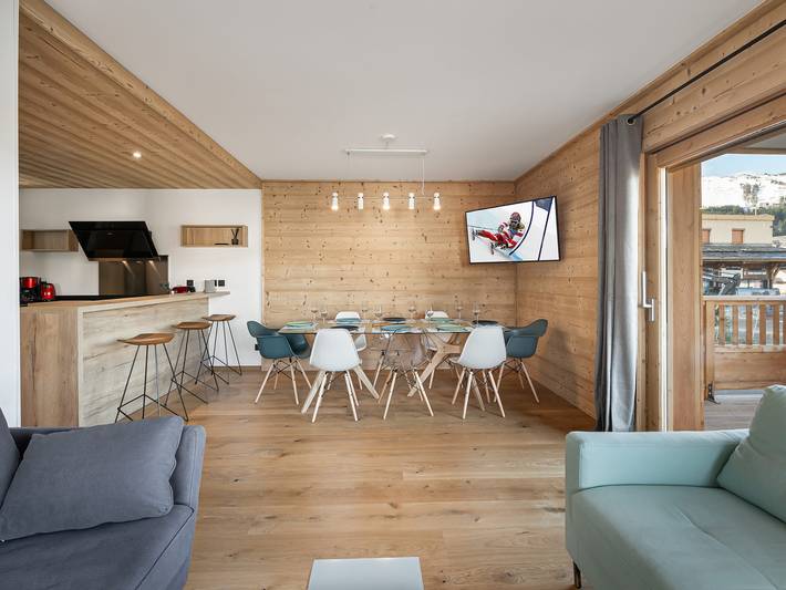 Appartement entier, Appartement familial 8 pers, Courchevel avec parking in Courchevel 1650 (Moriond), Saint-Bon-Tarentaise