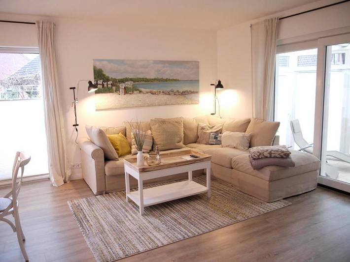 Ferienwohnung für 7 Personen, mit Terrasse und Garten sowie Sauna in Scharbeutz