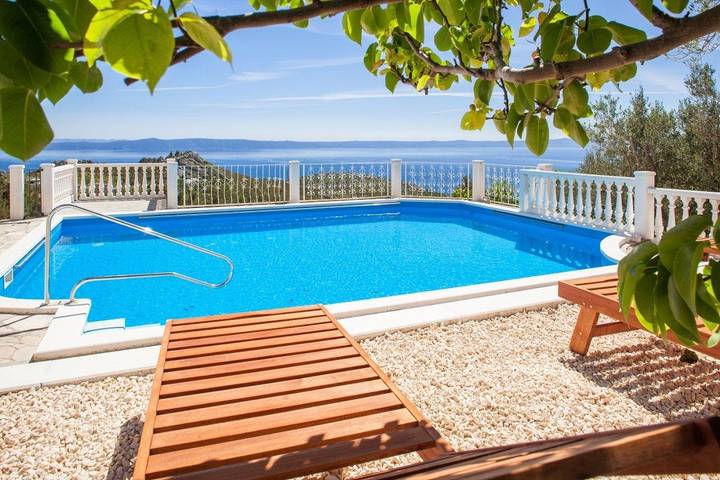 Ferienhaus mit Privatpool für 4 Personen ca. 150 qm in Veliko Brdo, Dalmatien (Biokovo-Gebirge) in Makarska, Makarska Riviera