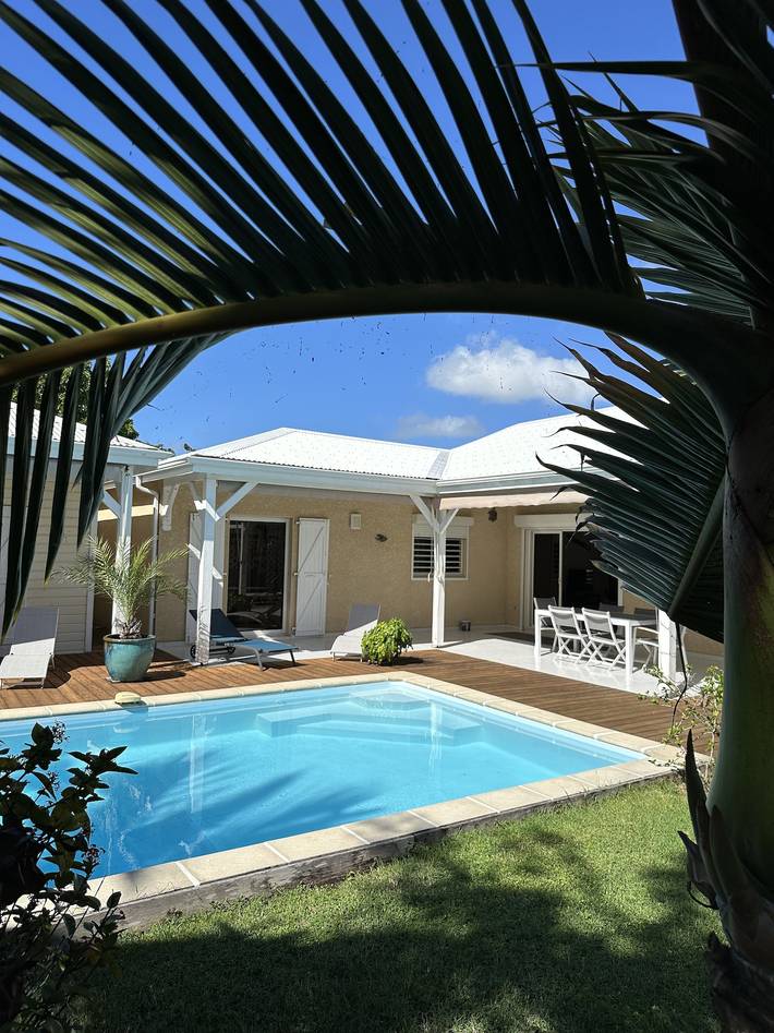 Villa pour 6 personnes, avec jardin ainsi que terrasse et piscine en Guadeloupe