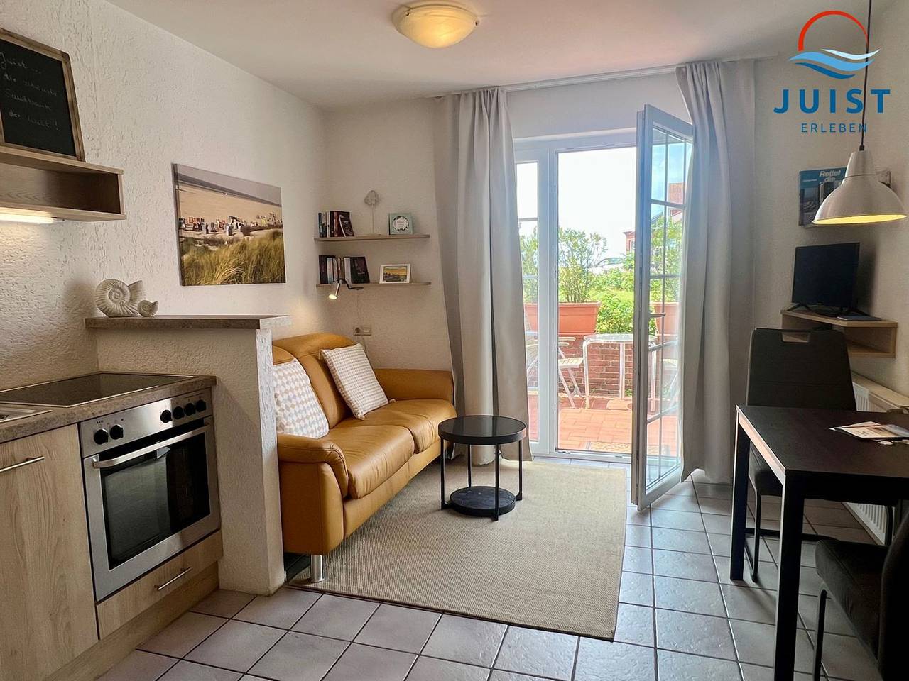 Apartamento entero, Hundefreundliche Maisonette mit Sonnenterrasse in Strandnähe. in Juist