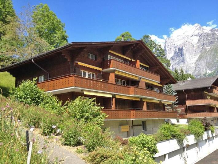 Chalet pour 2 personnes, avec balcon à Grindelwald - 2