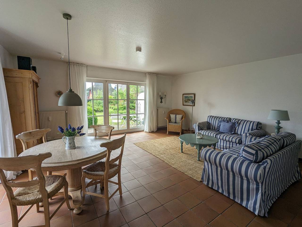 Ganze Wohnung, Fewo Sunddriewer - Südterrasse mit Boddenblick in Born a. Darß, Born am Darß