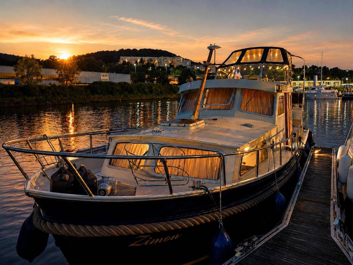 Zimon- Bateau Authentique - vue sur la Seine in Rouen, Région de Rouen