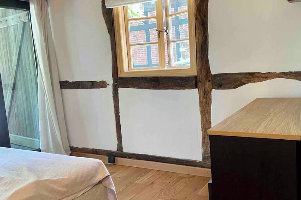 Zauberhaftes Tiny House mit Kamin an der Elbe in Hittbergen, Elbtalaue