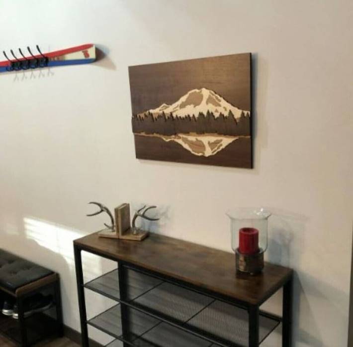 Vacation rental for 8 people, with yard and hot tub in Mount Rainier National Park