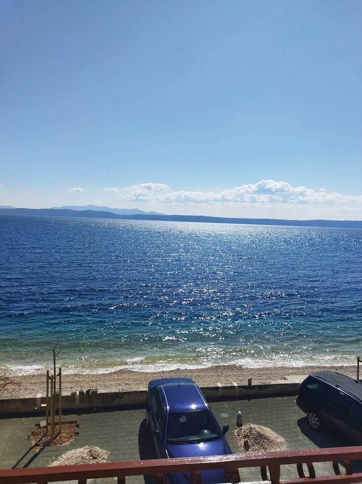 Ganze Wohnung, 2-Zimmer-Ferienwohnung am Strand Podgora, Makarska -a in Podgora, Makarska Riviera