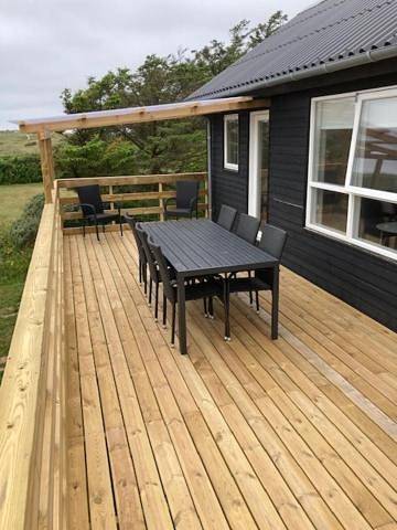 Camping pour 7 personnes, avec terrasse et piscine, animaux acceptés au Danemark - 4