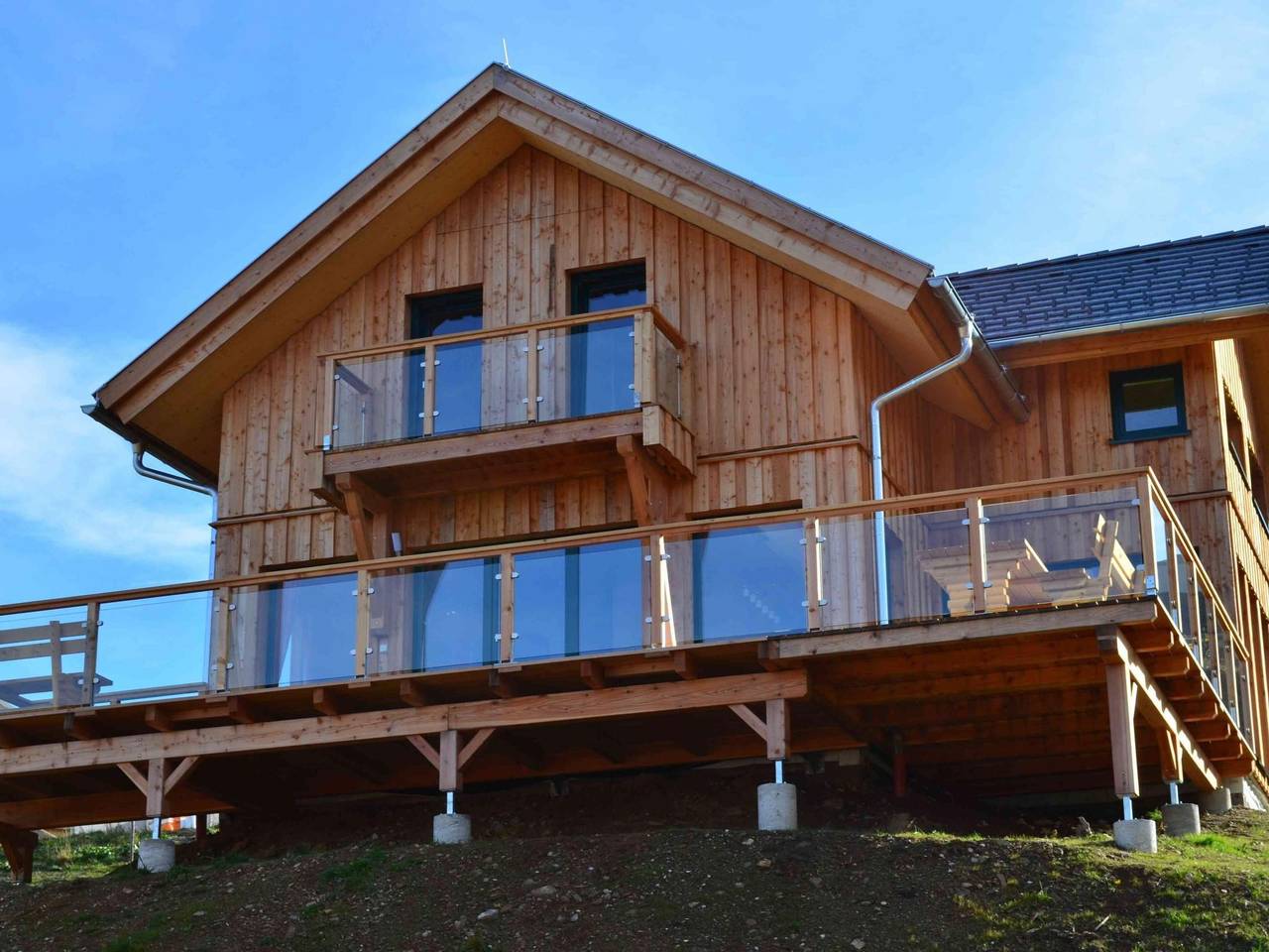 Tolles Ferienhaus mit Sauna und Whirlpool in Bad Sankt Leonhard im Lavanttal, Lavanttaler Alpen