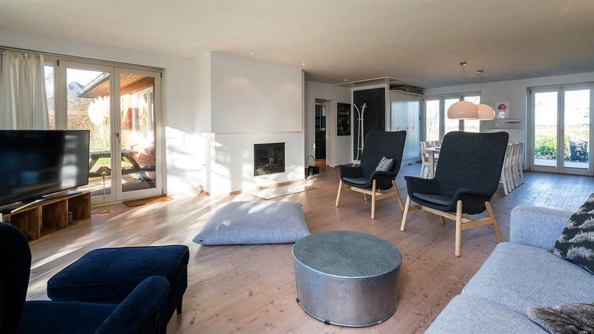 Bungalow für 6 Personen, mit Balkon/Terrasse und Terrasse sowie Garten und Ausblick