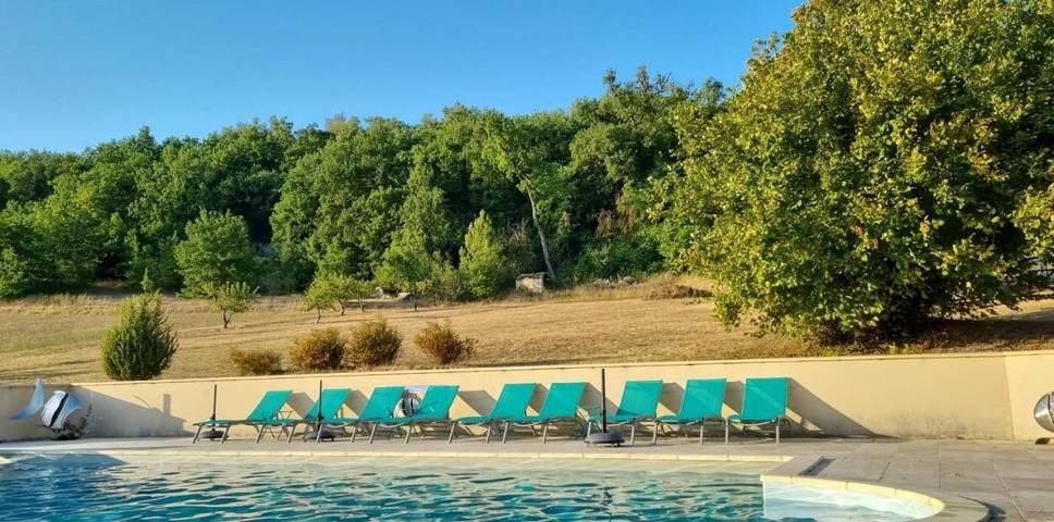 Location de vacances pour 20 personnes, avec piscine et jardin ainsi que vue et terrasse, animaux acceptés dans Castelnau-Montratier-Sainte-Alauzie - 4