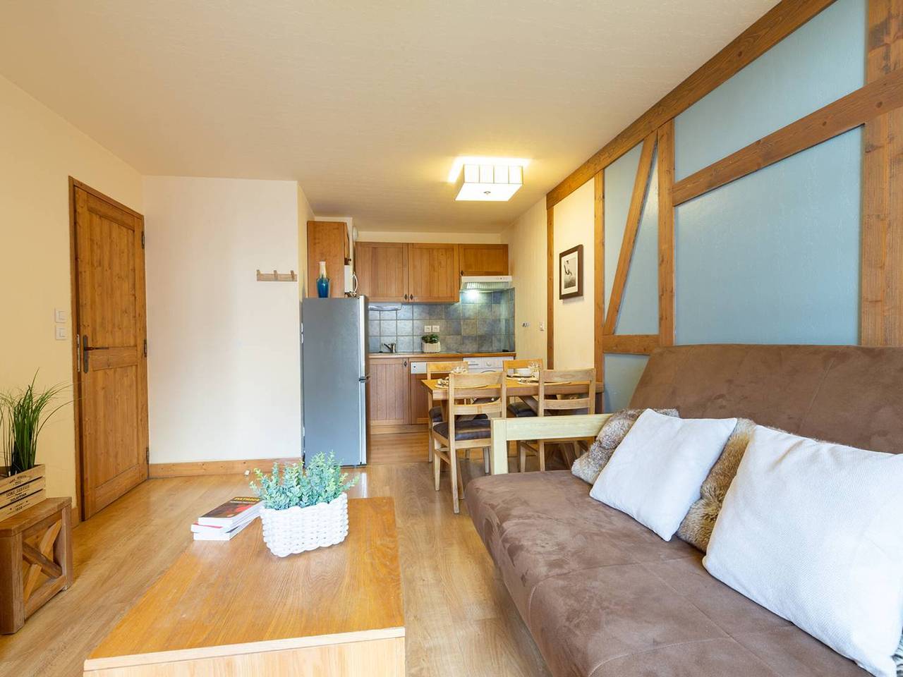 Entire apartment, Central apartment with pool, sauna and Wifi in Saint-Lary-Soulan, Pyrenees National Park