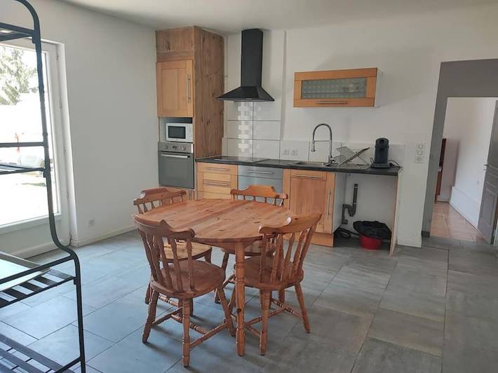 Appartement de vacances pour 3 personnes, avec jardin et terrasse