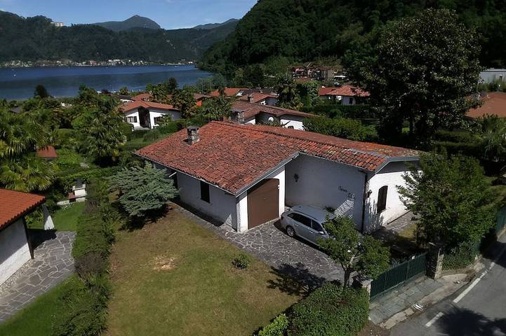 Ferienhaus für 5 Personen, mit Terrasse und Garten in Luganer See (Lombardei)