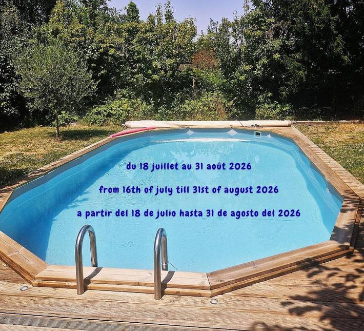 Location de vacances pour 4 personnes, avec piscine et jardin à Saint-Mathurin-sur-Loire - 4