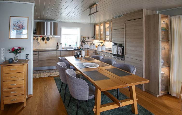 Ferienhaus für 8 Personen mit Terrasse in Spangereid, Lindesnes
