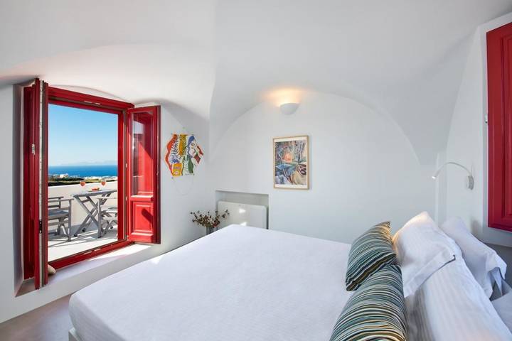 Chambre d’hôte pour 5 personnes, avec jacuzzi et jardin à Santorin - 4