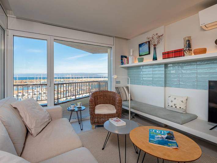 Ferienwohnung für 6 Personen, mit Balkon/Terrasse und Meerblick in l'Escala - 2