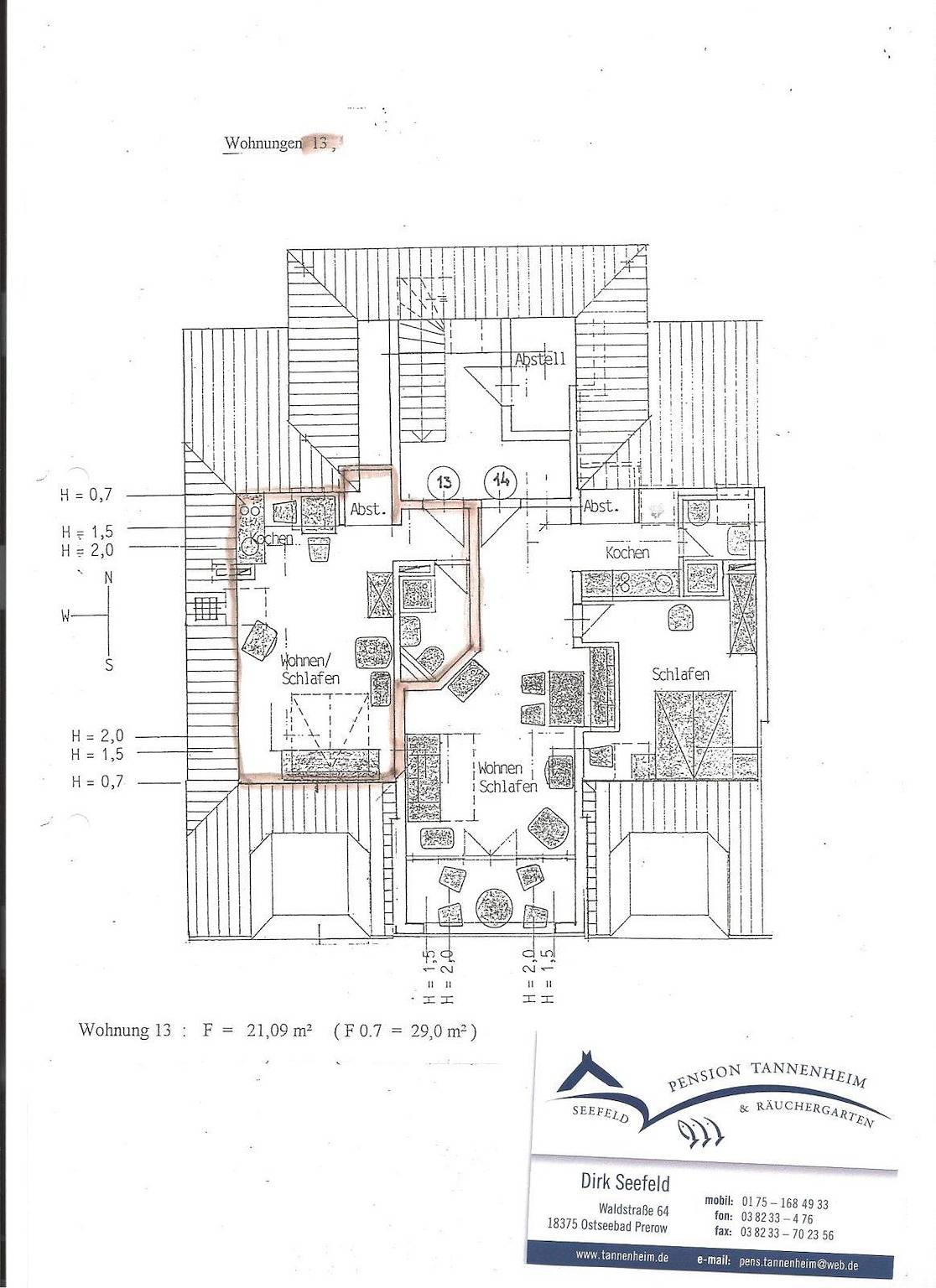 Ganze Wohnung, Fewo "Gh - W13! in Prerow, Fischland - Darß - Zingst