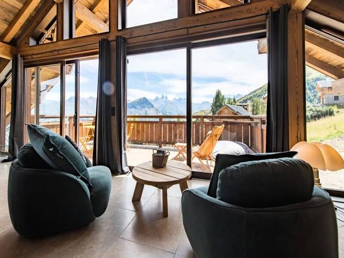 Chalet pour 14 personnes, avec sauna et balcon, adapté aux familles à Fontcouverte-la-Toussuire - 3