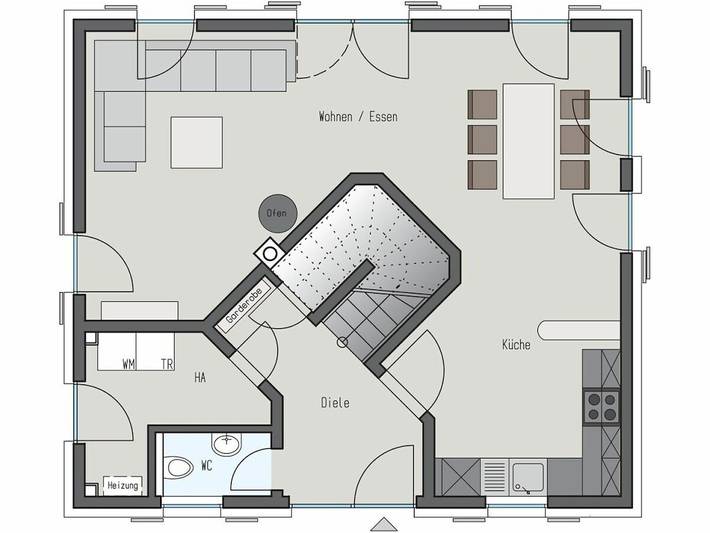 Gemütlich, 2 km von der Küste entfernt: Modernes Apartment mit Terrasse und Annehmlichkeiten in Bodstedt, Fuhlendorf
