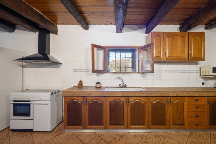 Casa rural 'Can Llevorer' con vistas a la montaña, piscina privada y terraza privada in Caldas de Montbui, Interior de Barcelona