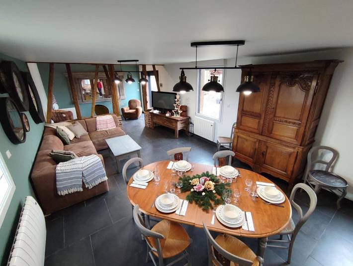 Gîte pour 7 personnes, avec terrasse et jardin à Sigy-en-Bray