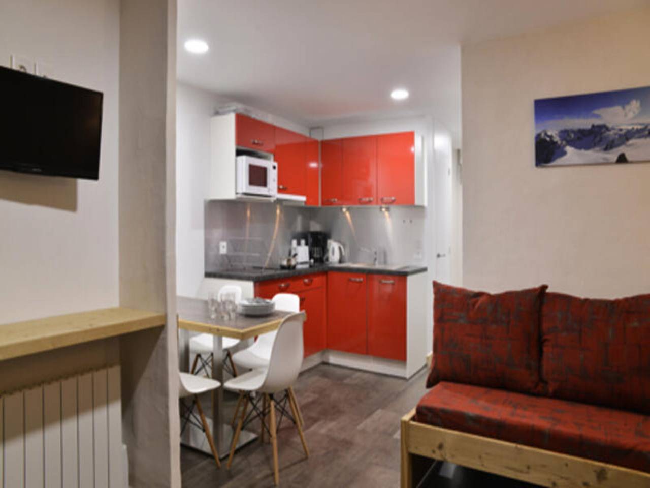 Apartamento entero, Apartamento en Plagne Bellecote cerca de las pistas de esquí in La Plagne, La Plagne-Tarentaise