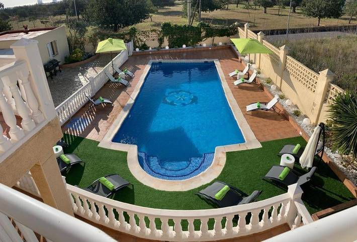 Casa rural para 10 personas, con Balcón y Terraza además de Jardín y Piscina en Sant Jordi de ses Salines - 2