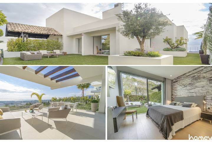 Apartamento de vacaciones para 6 personas, con vistas al mar y sauna además de piscina y jardín - 1