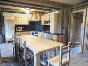 Gîte pour 8 personnes, avec vue et jardin, animaux acceptés à Gerbépal