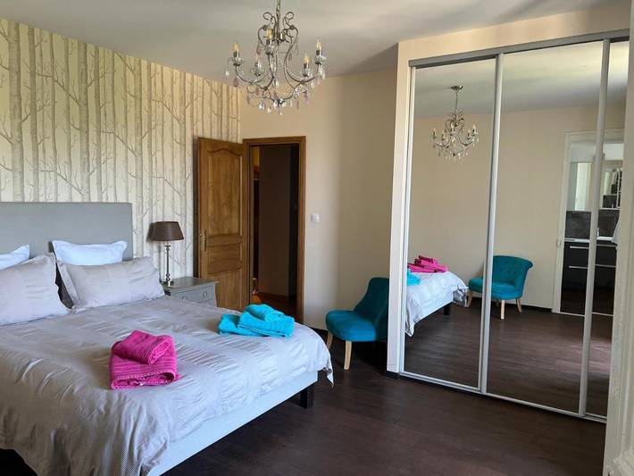 Gîte pour 8 personnes, avec vue sur le lac ainsi que vue et jardin dans Thermes de Saint Gervais les Bains - 2