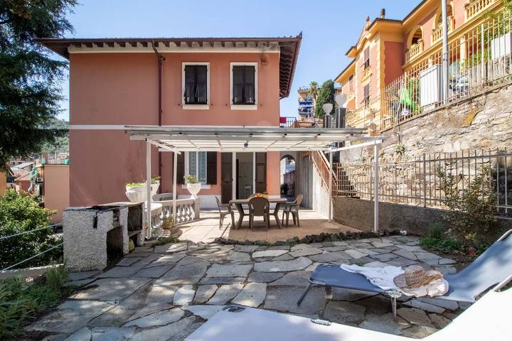 Apartamento para 4 personas, con jardín en Rapallo