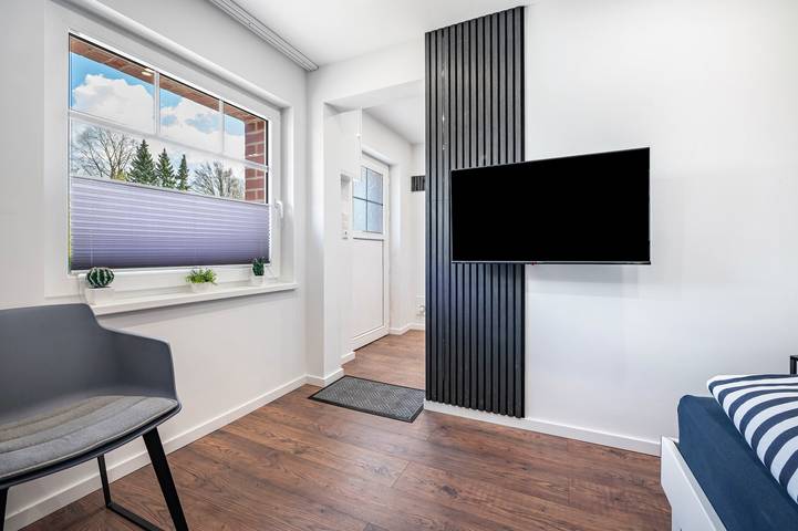 Ganzes Studio, Einzimmerapartment "Casa Caso - 3" mit Gemeinschaftsterrasse und WLAN in Achim, Landkreis Verden