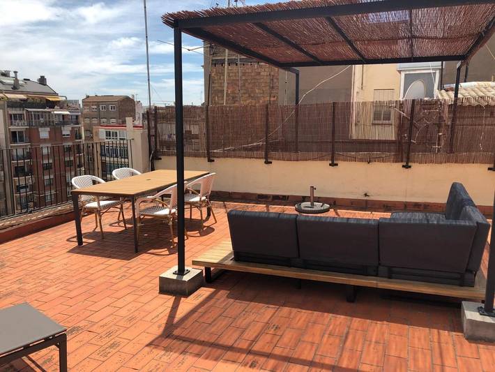 Apartamento vacacional entero, Apartamento Ático con terraza in Centro Barcelona, Barcelona