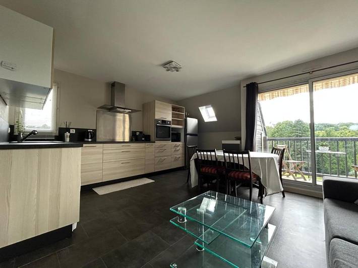 Gîte pour 2 personnes, avec vue et balcon dans Golf Blue Green Houlgate - 2