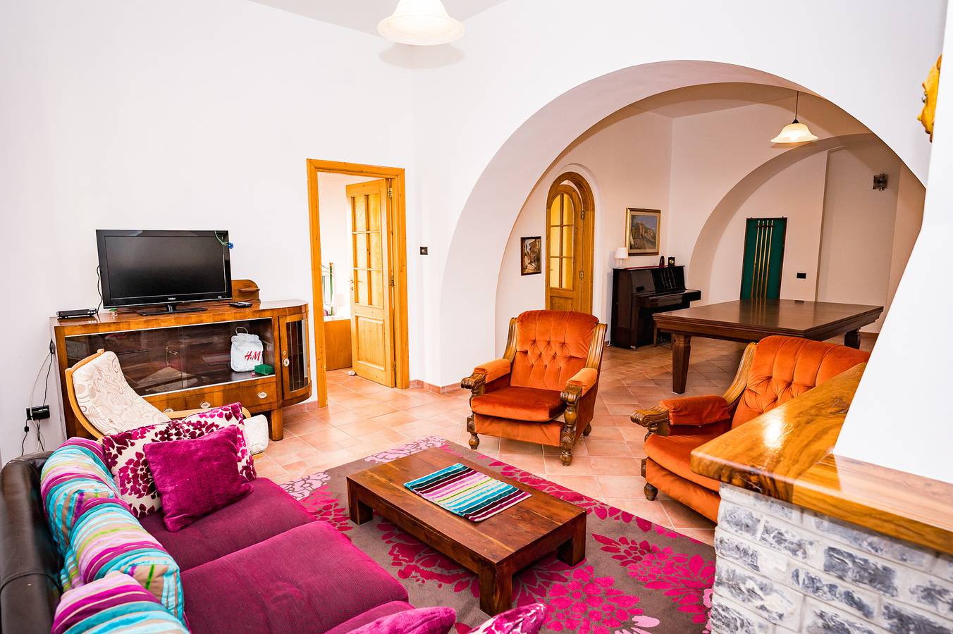 Casa vacanza per 9 persone con terrazza in Pisciotta, Cilento Coast