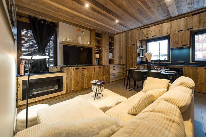 Ganze Ferienwohnung, Ferienwohnung für 6 Personen in Saint-Sorlin-d'Arves, Region Saint-Jean-de-Maurienne