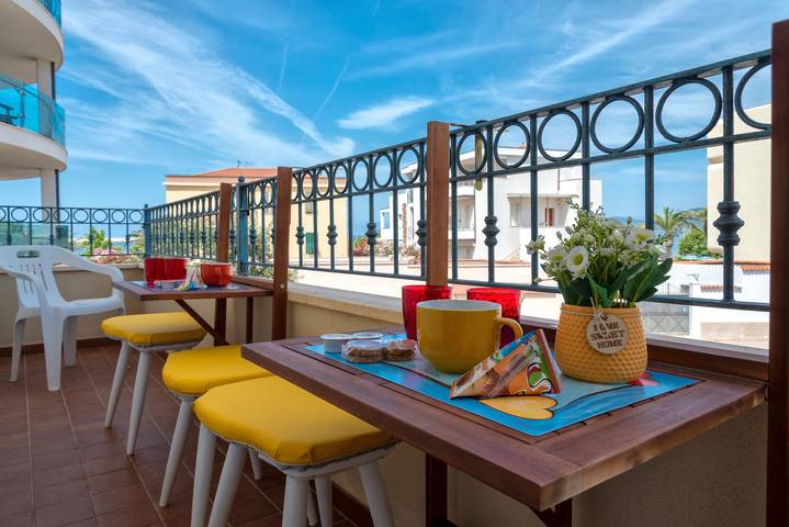 Appartement de vacances pour 6 personnes, avec Balcon à Alghero