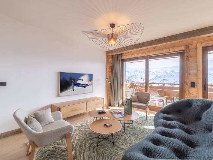 Appartement entier, Appartement élégant, 6 pers, aux pieds des pistes à Huez in Huez, Parc national des Écrins