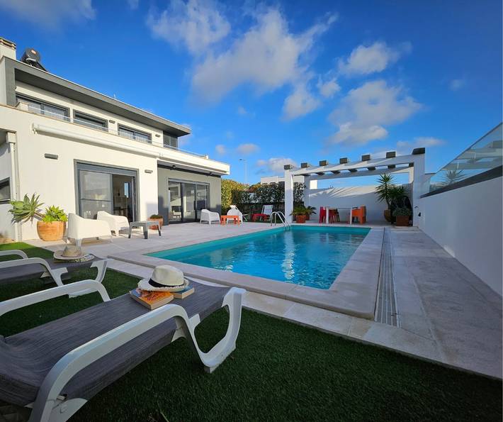 Chalet para 6 personas, con balcón además de piscina y jardín en Lisboa y alrededores - 4