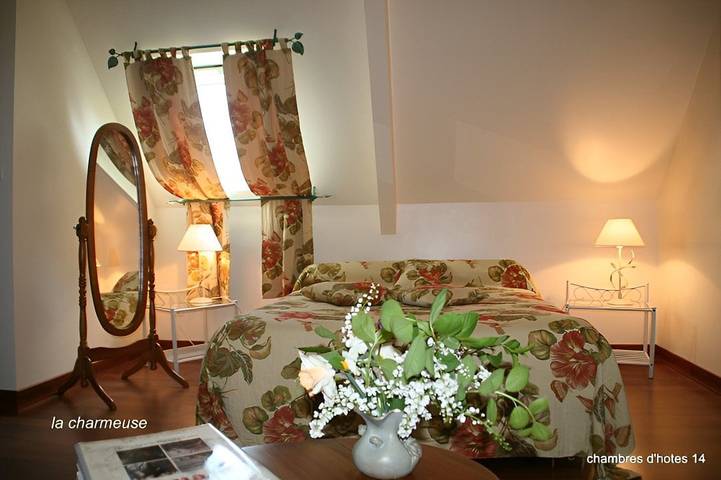 Chambre d’hôte pour 4 personnes, avec vue sur le lac et jardin, animaux acceptés en Cotes-d'Armor - 4