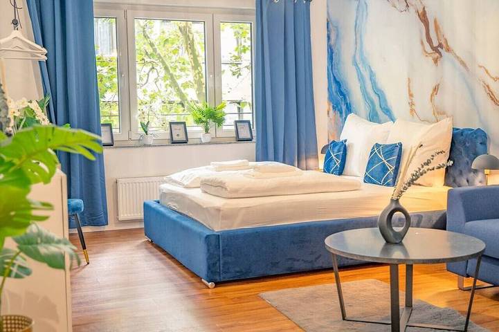 Vakantiewoning voor 3 personen, met tuin in Mannheim