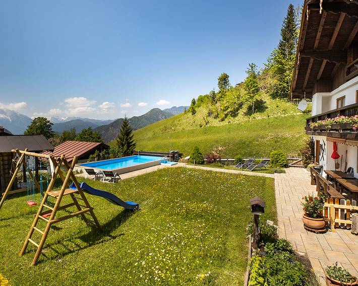 Pension pour 2 personnes, avec Balcon ainsi que Terrasse et Jardin à Berchtesgaden